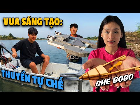 Vua Sáng Tạo - Tập 3: Làm Thuyền Máy và Đua Bobo Thái