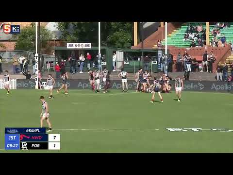 Rd 10 Hostplus SANFL Snapshot - Norwood's Connor Mclean snaps in traffic