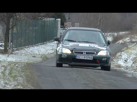 2 Rally Sprint Skoczowski - 1 runda RPŚ - Patryk Siąkała / Robert Sęk - Honda Civic