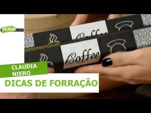 Dicas de forração - Claudia Niero - 14/08/2018