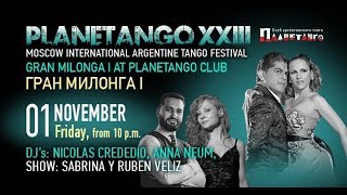 Rubén & Sabrina Veliz, 1-4, Planetango XXIII International Tango Festival