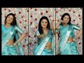 Tamil Serial Actress Debjani Saree Rare Navel