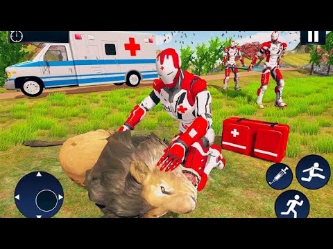 Doctor Robot Emergency Animal Rescue Fighter Game 2020 / new game / robot doctor game