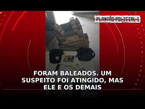 Confronto em Barro Preto: dois policiais ficam feridos e suspeito apontado como chefe é preso,