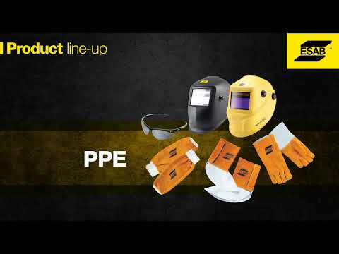 The complete line of welding and cutting products from ESAB