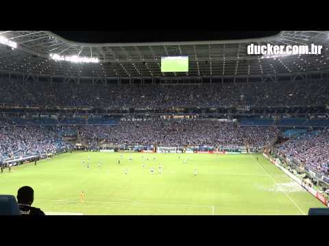 "GRÃŠMIO 3 x 0 Atlético Nacional (COL) - Libertadores 2014 - Quem não canta é amargo / Somos Gre" Barra: Geral do Grêmio • Club: Grêmio • País: Brasil