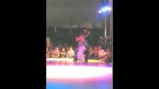 Dana Frigoli y Adrián Ferreyra en Festival Tango en Punta.avi