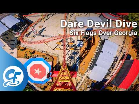 Front row point of view footage of Dare Devil Dive