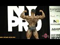 2019 IFBB NY Pro 2nd Place Classic Physique Alex Cambronero Posing Routine