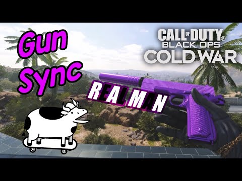 (BLACK OPS COLD WAR Gun Sync) REAL MAN by TomSka