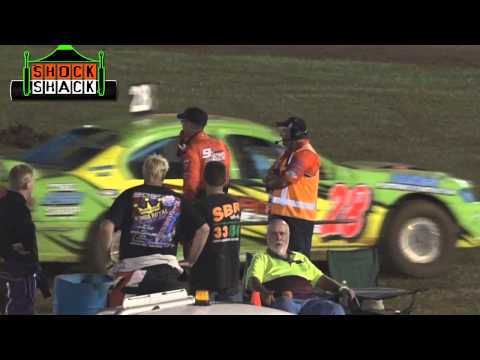 Modified Sedans - Shootout - Kings Royal - Kingaroy Speedway - 25.01.15