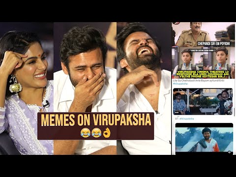 Virupaksha Memes | Sai Dharam Tej and Samyuktha Menon Hilarious Reaction | Manastars