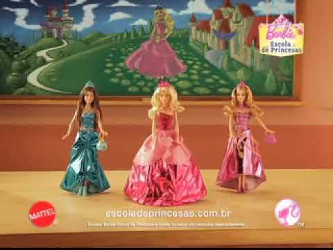 Barbie Escola de Princesas, Mattel, 2011 [Comercial]