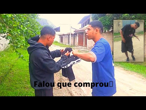 pegou roupa emprestada e falou que comprou na n*ke! 😬