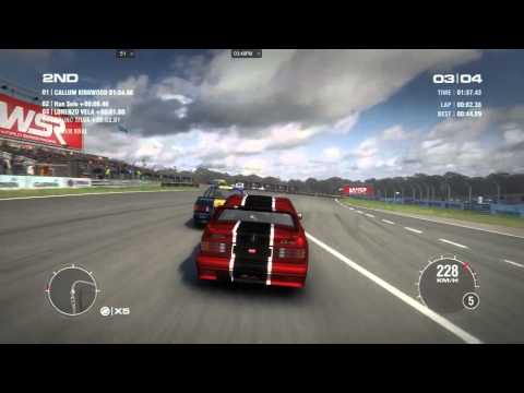 GRiD 2 -VIRGIN MEDIA RACE SERIES R2- BRANDS HATCH, Indy Circuit (Mercedes-Benz 190E EVO II),Gameplay