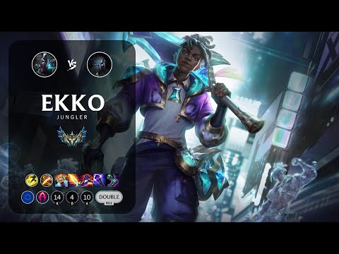 Ekko Jungle vs Kindred - EUW Challenger Patch 12.22