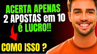 COMO LUCRAR em APOSTAS ESPORTIVAS mesmo ERRANDO MUITO