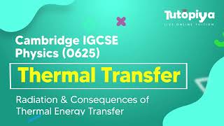 Radiation and Consequences of Thermal Energy Transfer