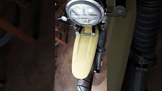 Yezdi Scrambler Outlaw Olive