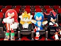 SONIC THE HEDGEHOG 3 Watching Gladiator II Trailer NEW 2024