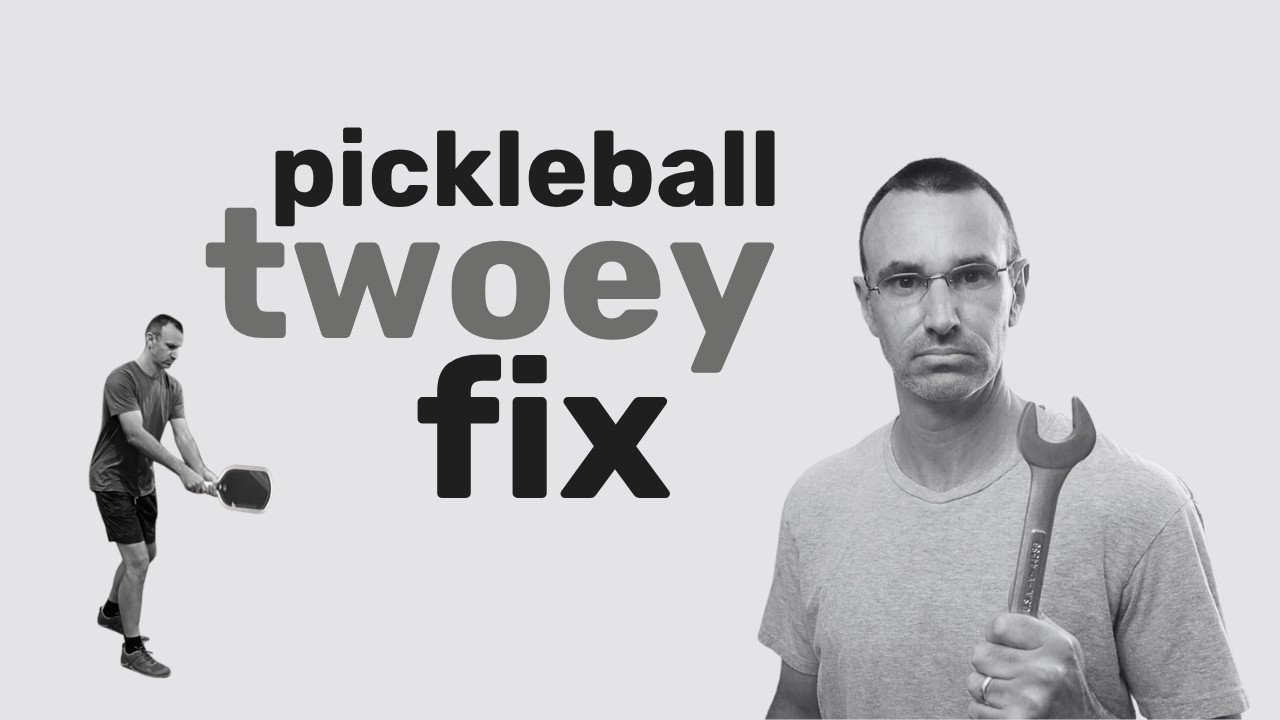 Your two handed backhand is only as good as your lefty forehand.