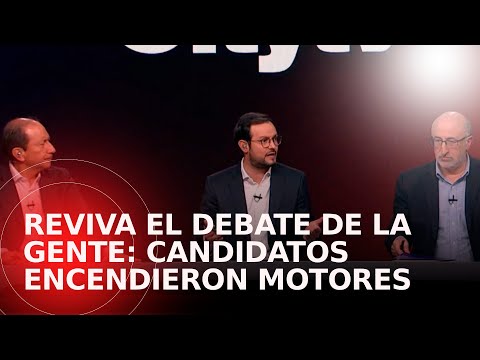 Así fue El Debate de la Gente, donde los candidatos presidenciales compartieron sus propuestas