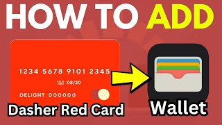 How To Add Dasher Red Card To Apple Wallet 2024 UPDATE!