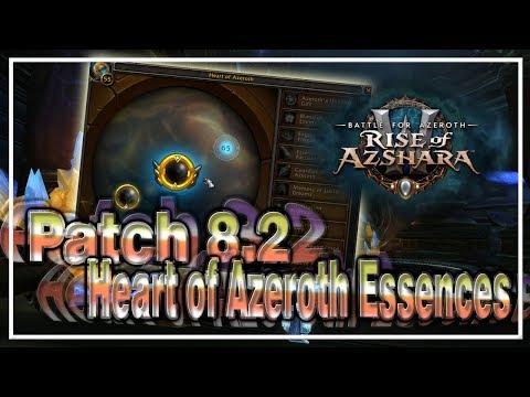 FIRST LOOK: Heart of Azeroth Essences!│8.2 PTR│Battle for Azeroth