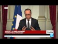 Attentat �� Paris : Fran��ois Hollande annonce une.