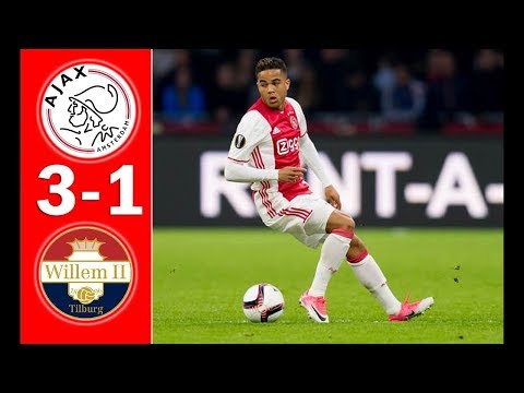 Ajax vs Willem II 3-1- Highlights - Goals