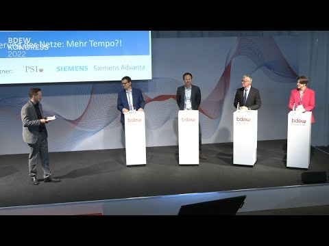Digitalisierung der Netze: Mehr Tempo?! | Themensession | BDEW Kongress 2022 | 2. Juni 2022