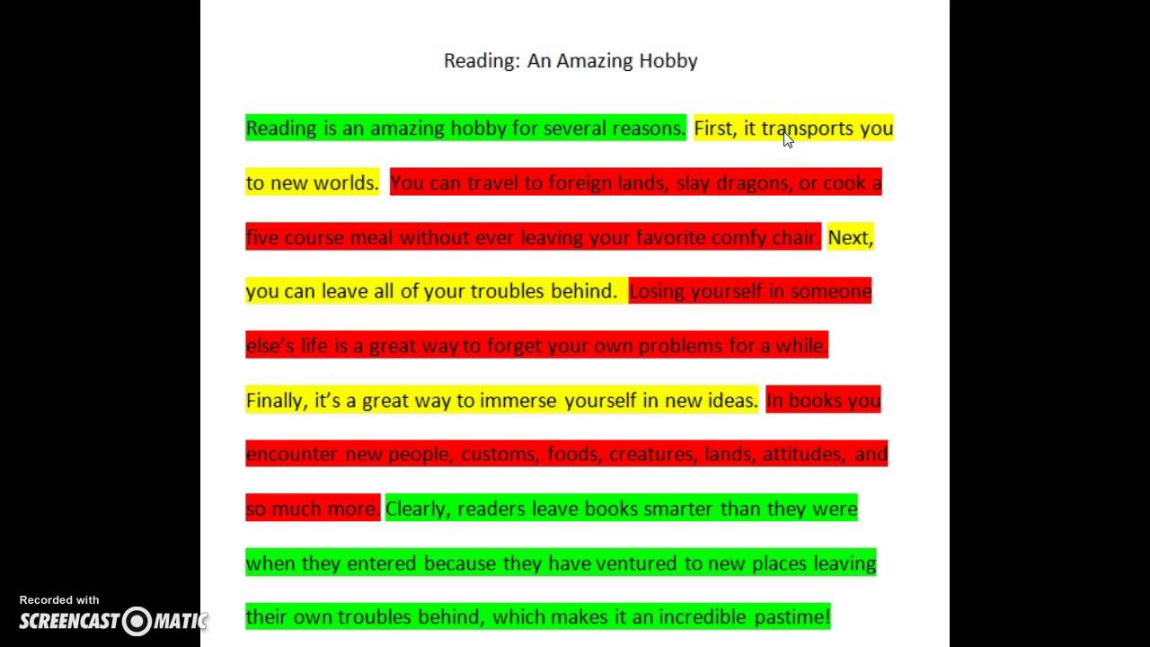 Power Writing Introduction