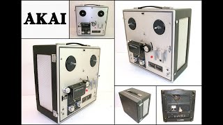 Video thumbnail for Vintage AKAI 1710 4 Track Valve Tubes Stereophonic Reel to Reel Tape Recorder by Itemz Audio