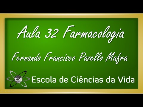 Farmacologia: Aula 32 - Agonistas adrenérgicos - efeitos gerais da adrenalina - parte 1