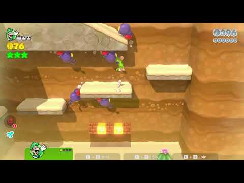 Super Mario 3D World (Switch) 4-1 Speedrun - Time: 32 (Former WR)