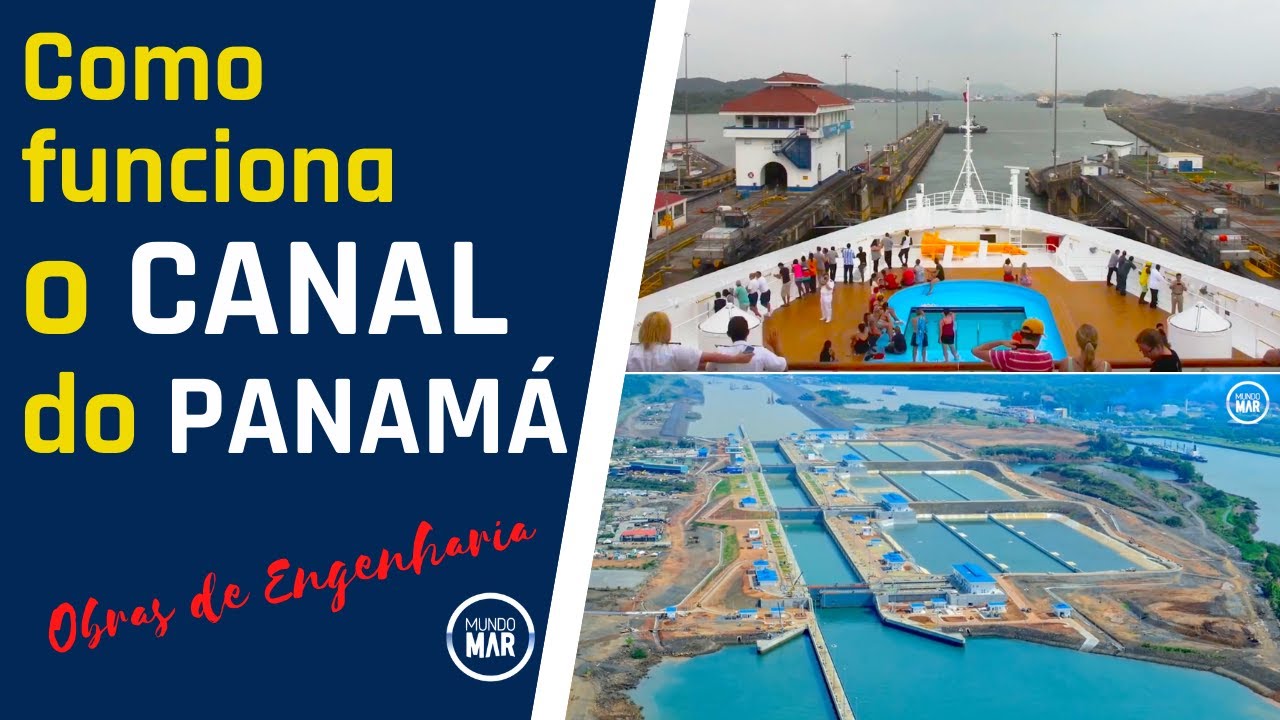 Como funciona o canal do Panama