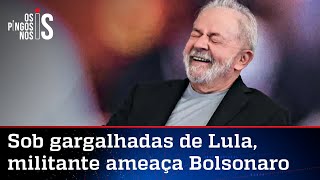 Esquerdista para Bolsonaro: ‘Em Pernambuco, sabemos dar facada’; Lula ri