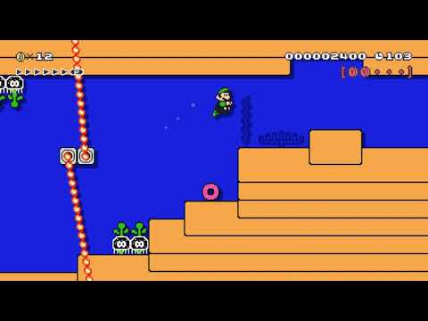 Super Mario Maker 2: TMNT- Dam Water Level Ver2.0