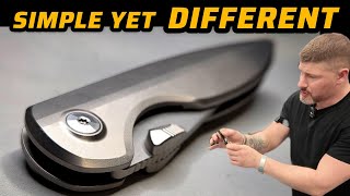 Simple Clean Interesting Knife Design : TITANER HERON