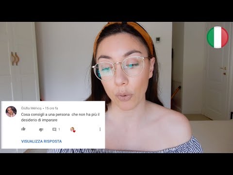 Cosa fare quando perdi la voglia di studiare l'italiano (IT, EN, FR, ES Subs)