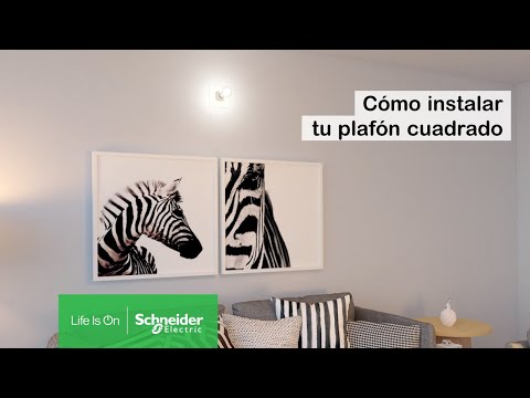 Imagen de Instalación Plafón Cuadrado