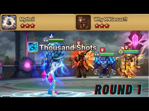 Global Siege Tournament Season 5 Round 1, Mythril Vs Why RNGesus?! Summoners War