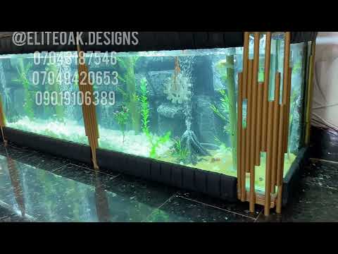 Eliteak Metal Aquarium TV Stand