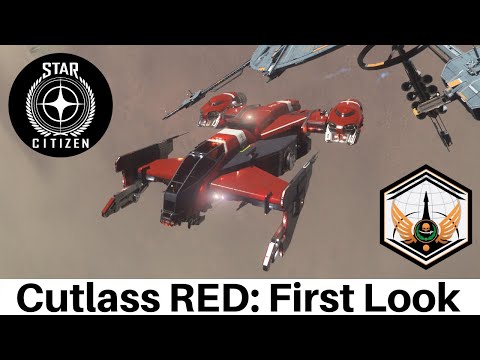 Star Citizen | Cutlass Red FIRST LOOK + Medical Play