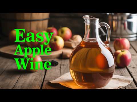 Apple Wine Recipe Anyone Can Try!