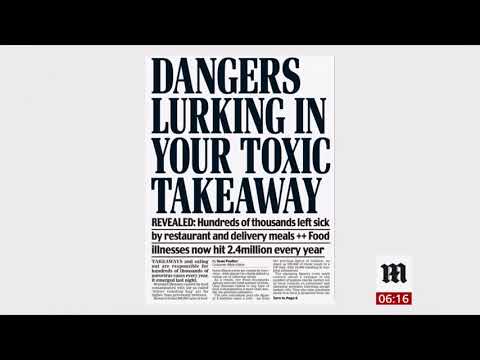 Dangers lurking in your toxic takeaway (UK) - BBC News - 21st February 2020