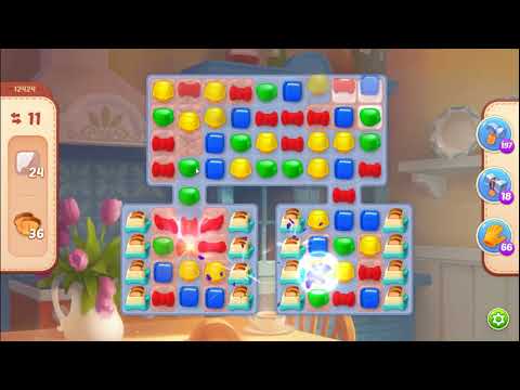 Homescapes Level 12424 - NO BOOSTERS 🏠 | SKILLGAMING ✔️