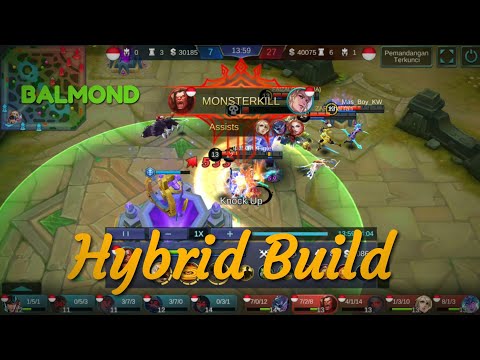 Mobile Legends: BALMOND GAMEPLAY IN RANKED HYBRID BUILD