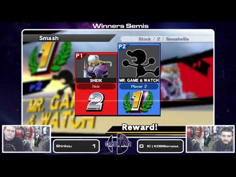 Shinkou (Sheik) vs IC | KOSSismoss (Mr. GNW) - Orbitar 33 - Winners Semis