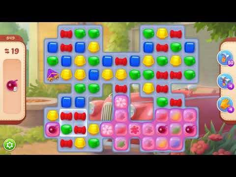 Homescapes Area 5 Day 4 Level 849 - No Boosters Or Hacks